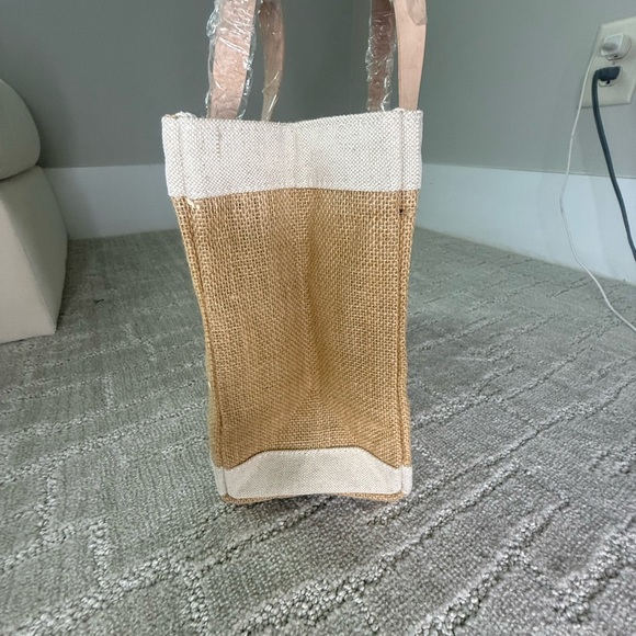 Tan and Cream Tote Bag - Picture 5 of 7